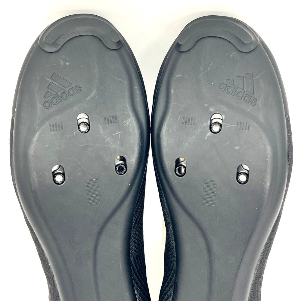 Adidas Mens & Womens The Road Cycling Shoes Size 6.5/7.5 FW4457 Black Biking - Picture 12 of 16